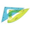 Kép 2/4 - Vonalzó háromszög 45° 13cm flexibilis Keyroad vegyes színek