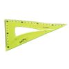 Kép 2/3 - Vonalzó háromszög 60° 19cm flexibilis Keyroad vegyes színek