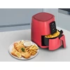 Kép 6/7 - TESLA AirCook Q30 - multifunkciós digitális forró levegős sütő, 3,8 liter, 1300W, piros