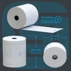 Kép 3/3 - 80/80/12 55g/m2 75 méter BPA mentes hőpapír (pénztárgépszalag)