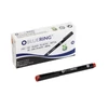 Kép 2/3 - Rostirón, tűfilc alkoholos 1mm, OHP Bluering® M piros