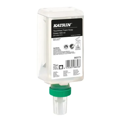 Habszappan Katrin Green 500 ml-es töltet, érintésmentes adagolóhoz