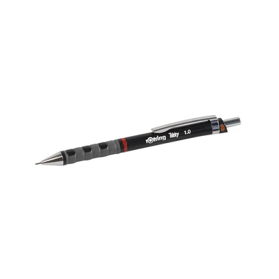 Nyomósírón 1,0mm, fekete test, Rotring Tikky