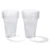 Pohár víztiszta műanyag 3 dl 100 db/cs