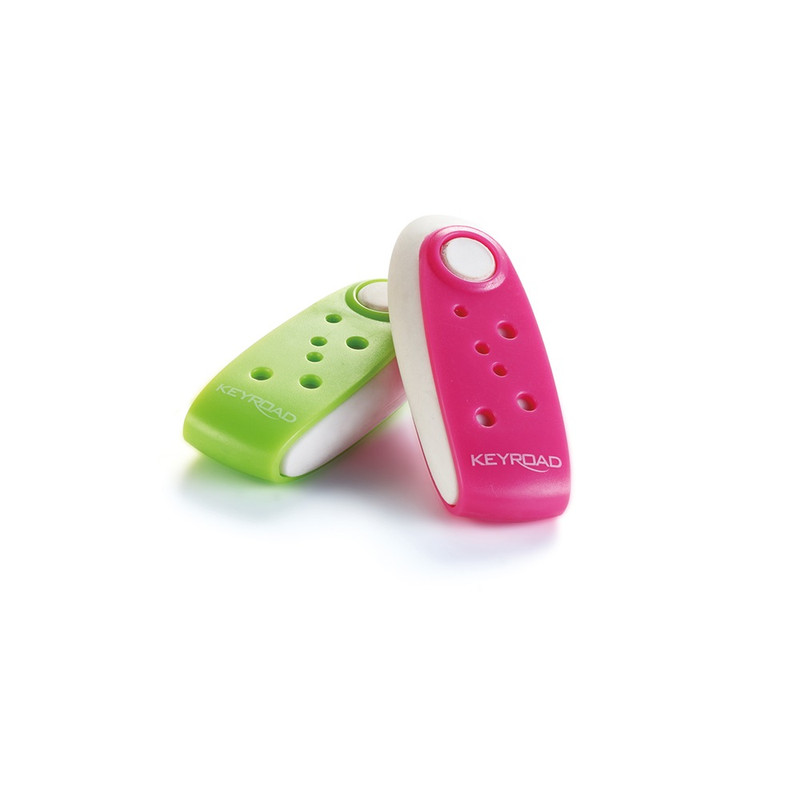 Radír, PVC mentes 2 db/bliszter Keyroad Fun Pod vegyes színek