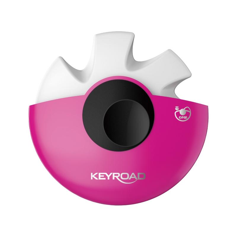 Radír, PVC mentes Keyroad Ufo Spinner vegyes színek
