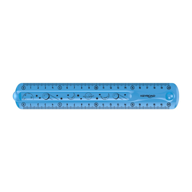 Vonalzó 20 cm, flexibilis Keyroad Flex Draw vegyes színek Vonalzó 20 cm, flexibilis Keyroad Flex Draw vegyes színek