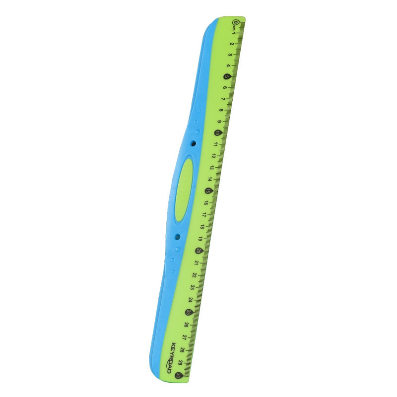 Vonalzó 30cm, Keyroad EasyLiner vegyes színek