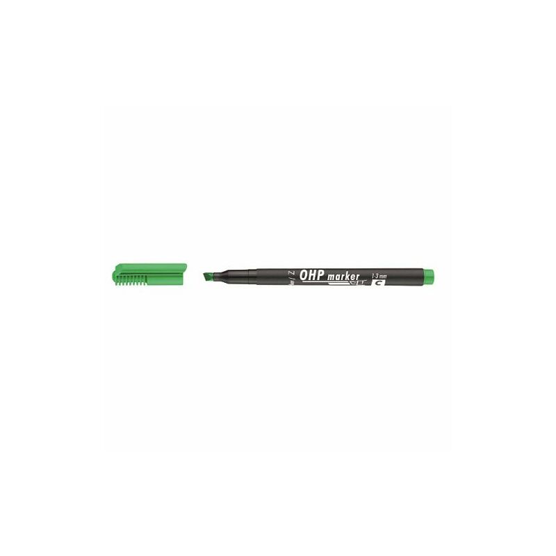 Alkoholos filc ICO zöld 1-3 mm C vágott hegyű