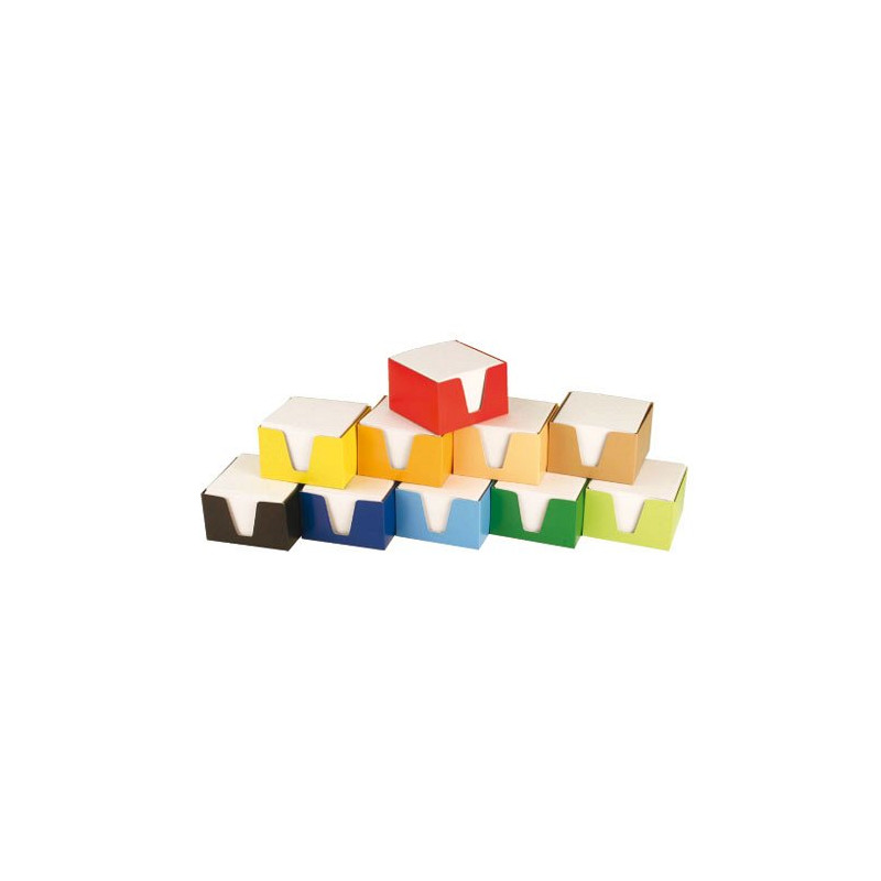 Jegyzettömb 9x9x5cm fehér papír nem ragasztott Jegyzettömb 9x9x5cm fehér papír nem ragasztott