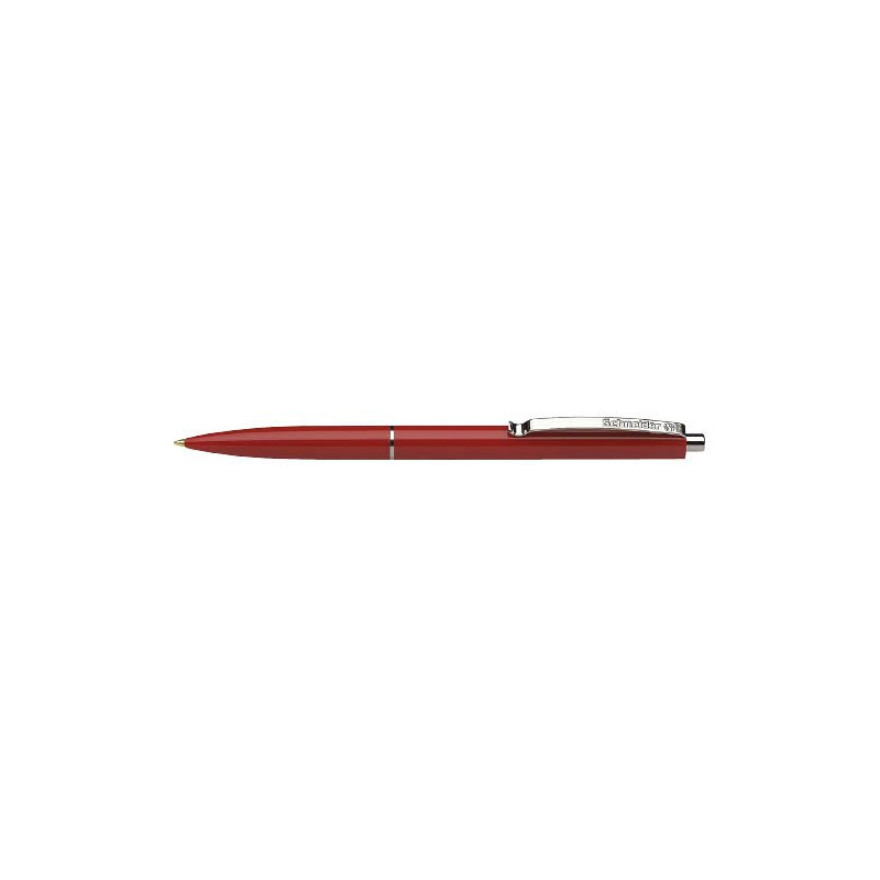 Golyóstoll Schneider K15 nyomógombos piros 0,5 mm