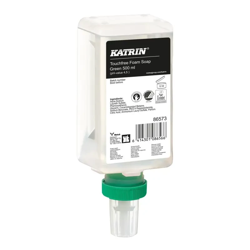 Habszappan Katrin Green 500 ml-es töltet, érintésmentes adagolóhoz