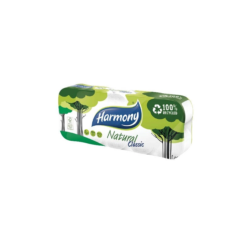 Toalett papír Harmony Classic 2 rétegű 10 tekercs