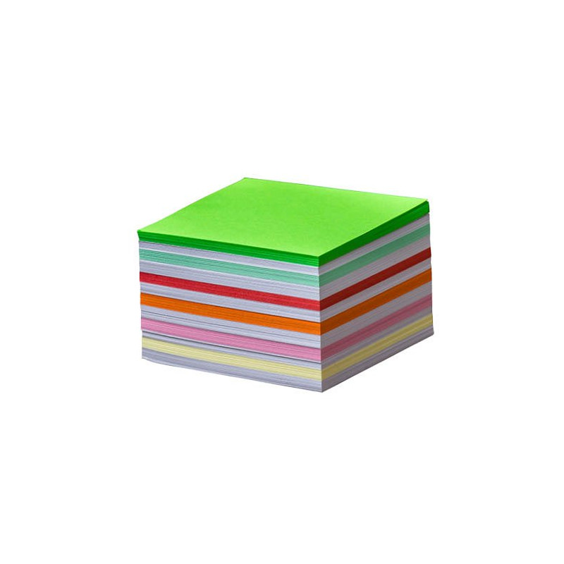 Kockatömb 80 x 80 x 50 mm ragasztott design színek