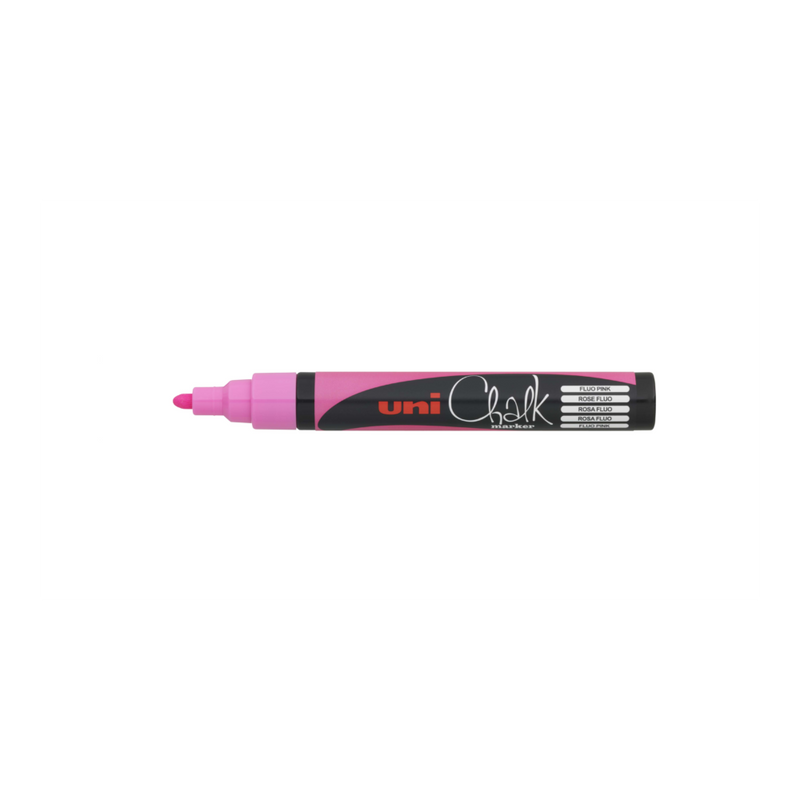 Krétamarker 1,8-2,5mm, Uni PWE-5M FL rózsaszín