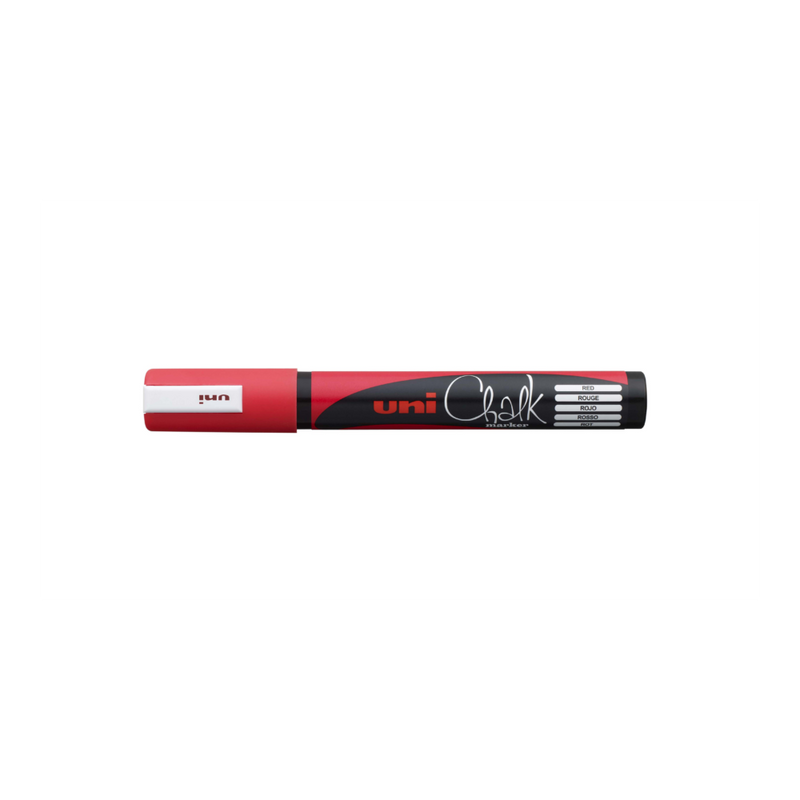 Krétamarker 1,8-2,5mm, Uni PWE-5M piros
