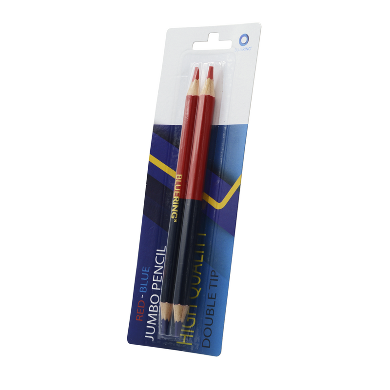 Postairón vastag Bluering® 2 db/blisz piros-kék