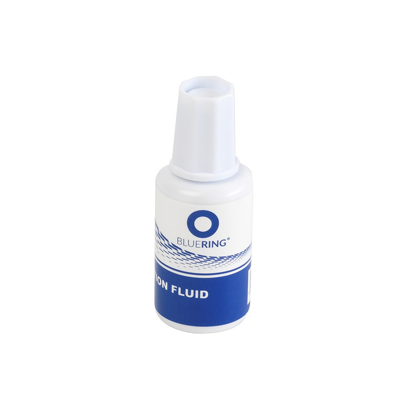 Hibajavító folyadék 20ml, vízbázisú szivacsos végű Bluering®