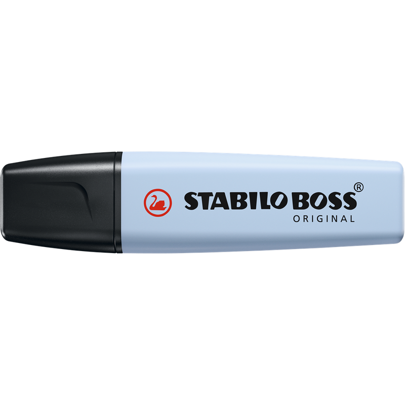 Szövegkiemelő 2-5mm, vágott hegyű, Stabilo Boss Pastel 70/111 ködös kék