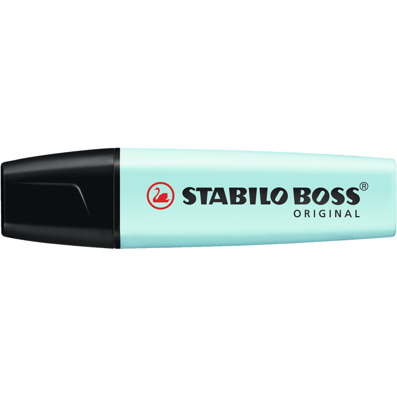 Szövegkiemelő 2-5mm, vágott hegyű, Stabilo Boss Pastel 70/113 türkiz