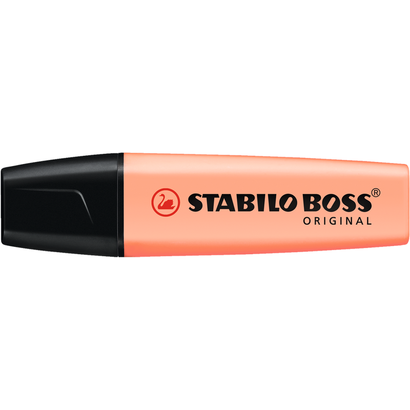 Szövegkiemelő 2-5mm, vágott hegyű, Stabilo Boss Pastel 70/126 barack