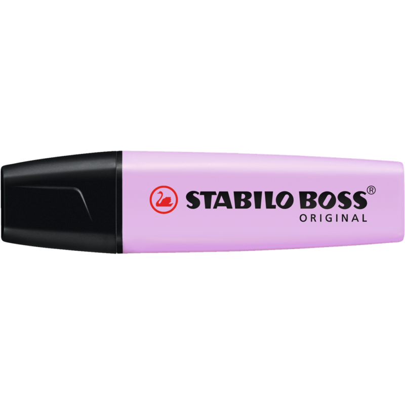 Szövegkiemelő 2-5mm, vágott hegyű, Stabilo Boss Pastel 70/155 orgona