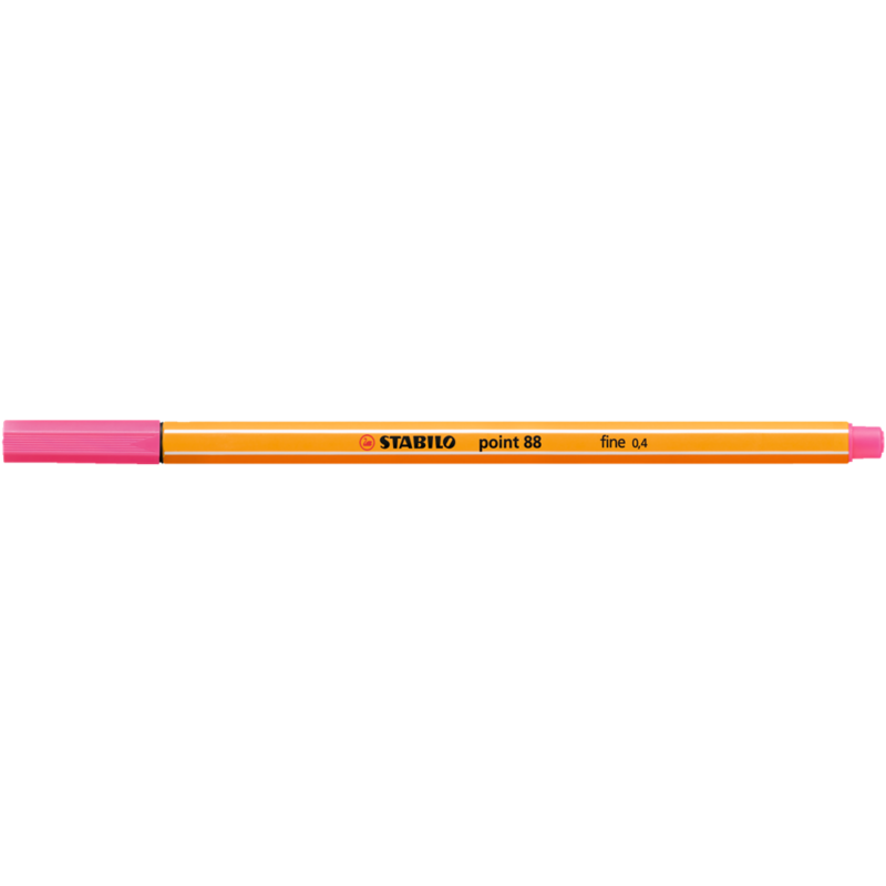 Rostirón, tűfilc 0,4mm, Stabilo Point 88/17 pink