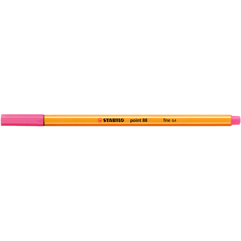 Rostirón, tűfilc 0,4mm, Stabilo Point 88/17 pink