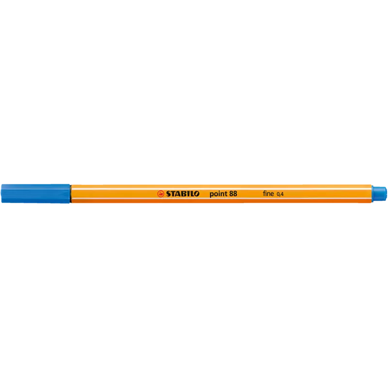 Rostirón, tűfilc 0,4mm, Stabilo Point 88/32 ultramarin kék