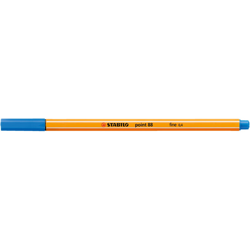 Rostirón, tűfilc 0,4mm, Stabilo Point 88/32 ultramarin kék