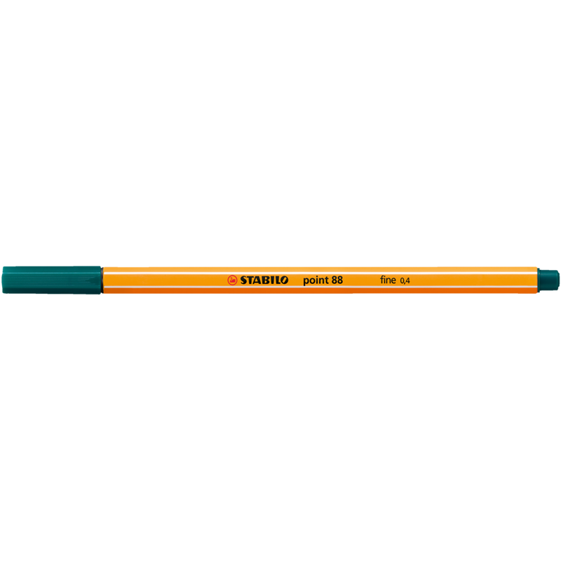 Rostirón, tűfilc 0,4mm, Stabilo Point 88/53 fenyő zöld