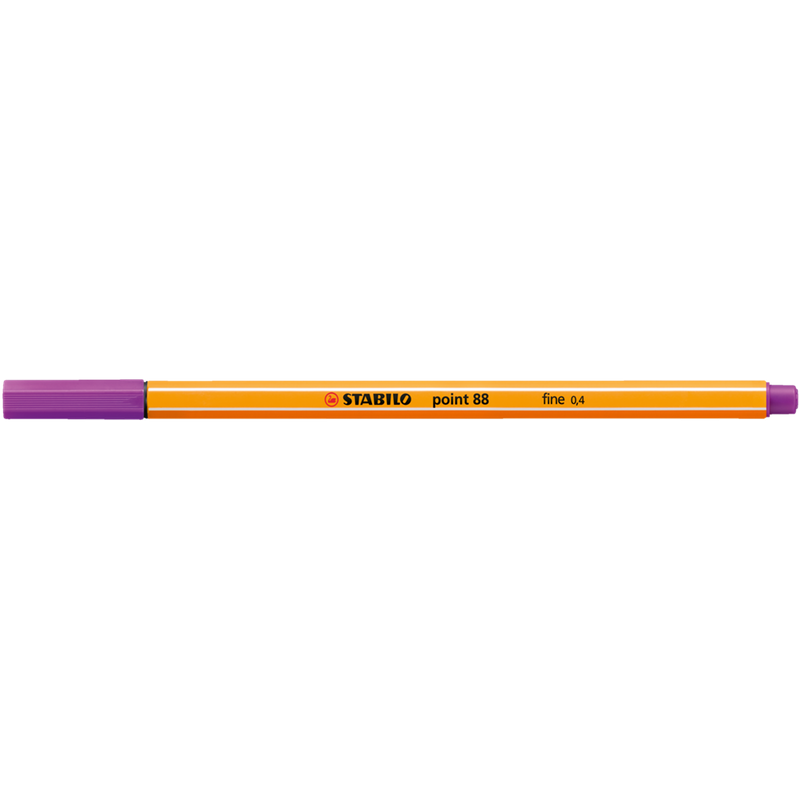 Rostirón, tűfilc 0,4mm, Stabilo Point 88/58 rózsa
