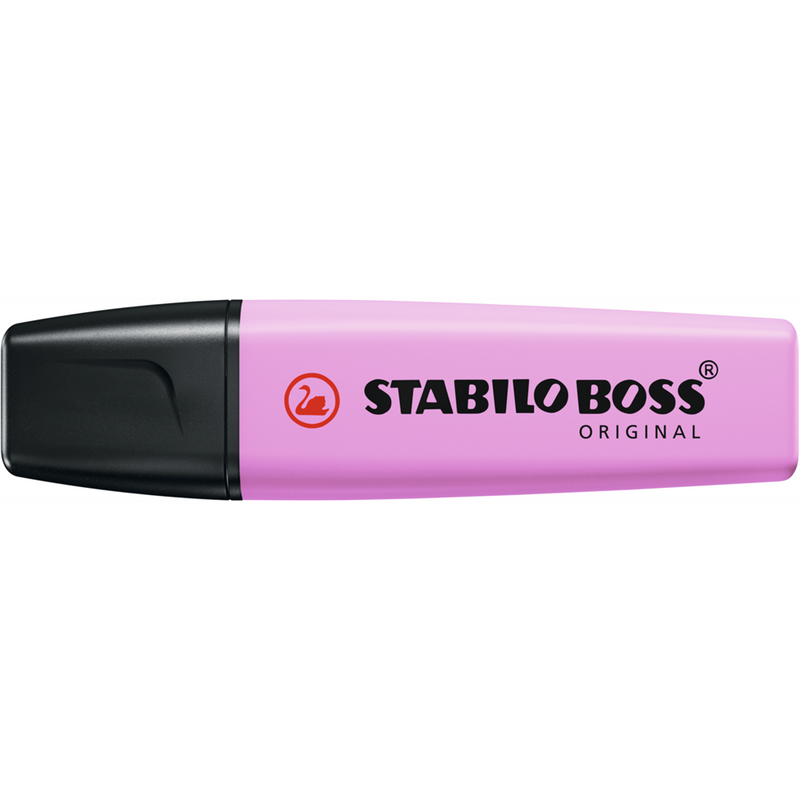 Szövegkiemelő 2-5mm, vágott hegyű, Stabilo Boss Pastel 70/158 málna
