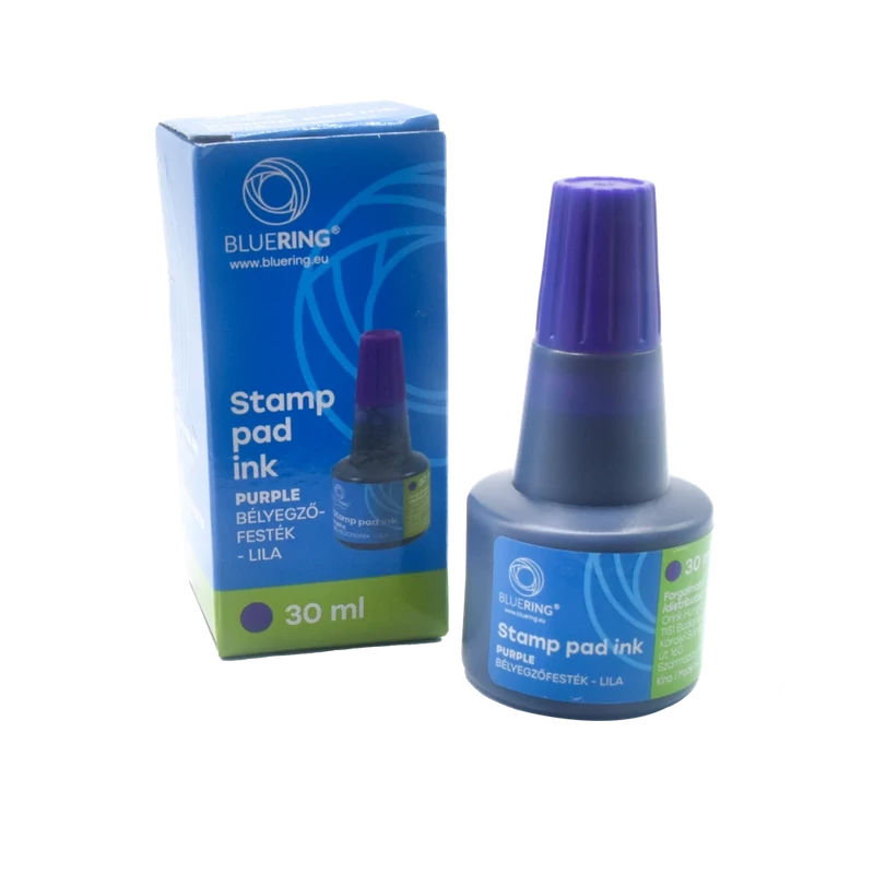 Bélyegzőfesték 30ml, Bluering® Flower lila