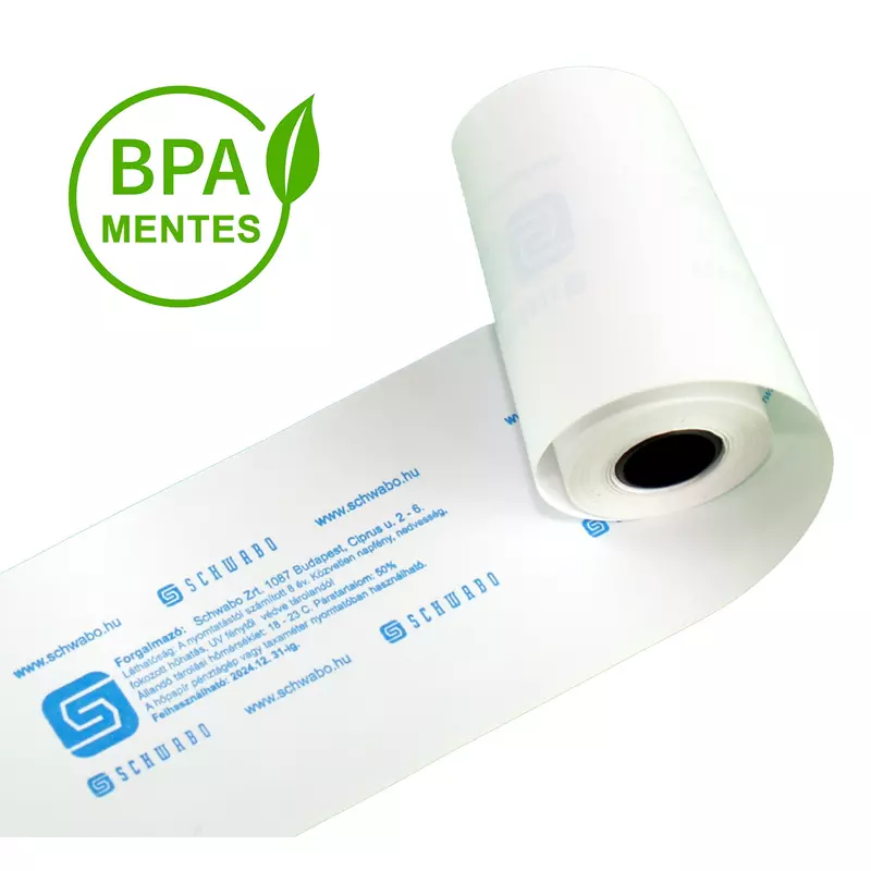 57/30/12 9 méter BPA mentes hőpapír (pénztárgépszalag)