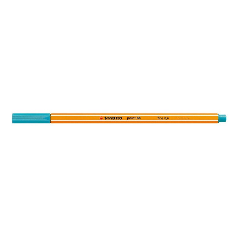 Rostirón, tűfilc 0,4mm, 88/51 Stabilo Point 88 türkiz