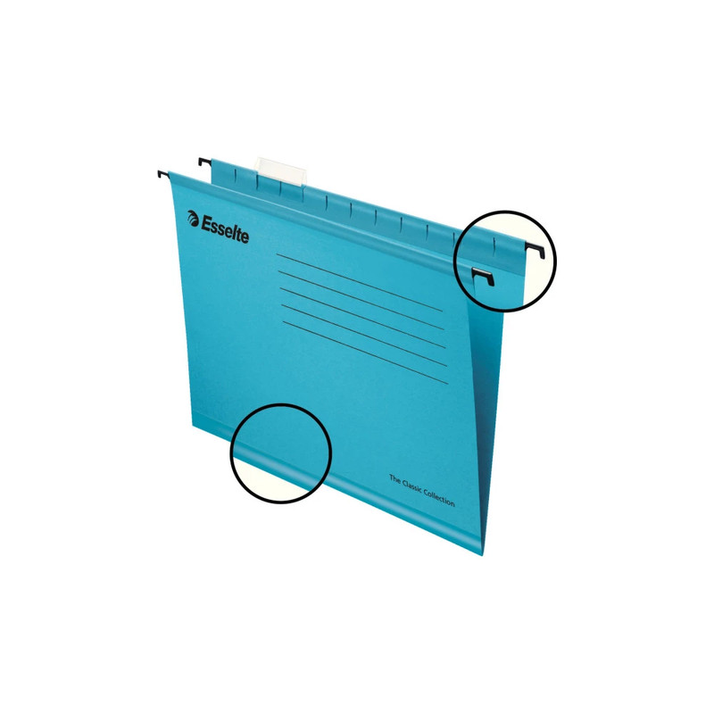 Függőmappa A4, karton Esselte Classic 90311 kék Függőmappa A4, karton Esselte Classic 90311 kék