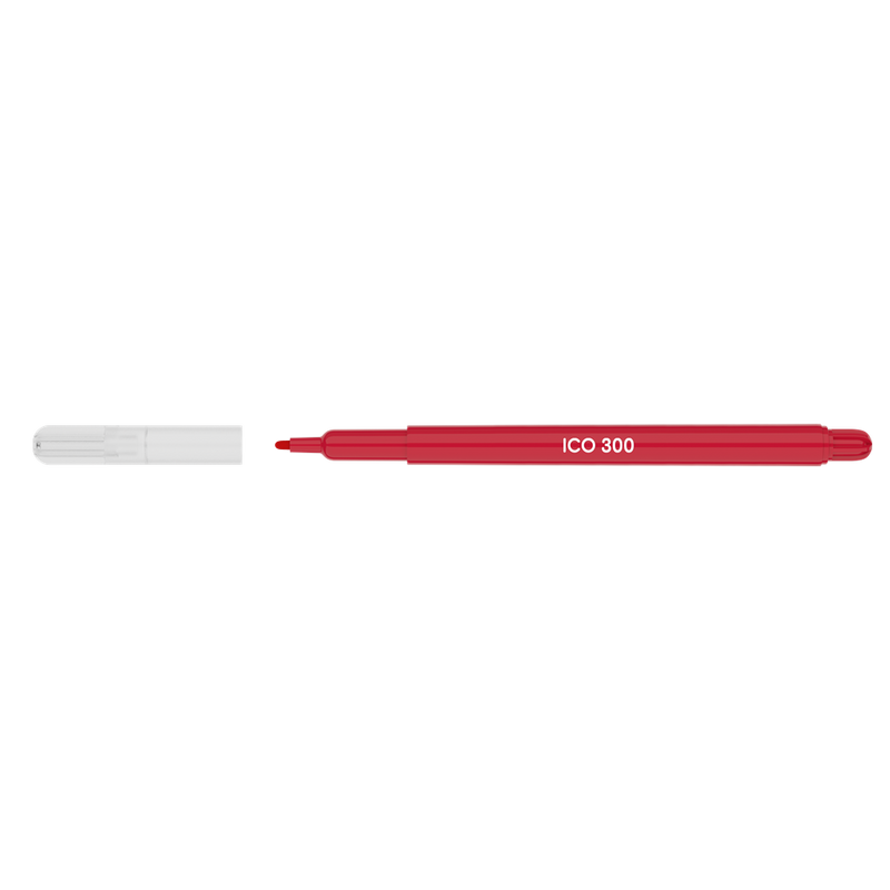 Rostirón, filctoll vízbázisú Ico 300 piros
