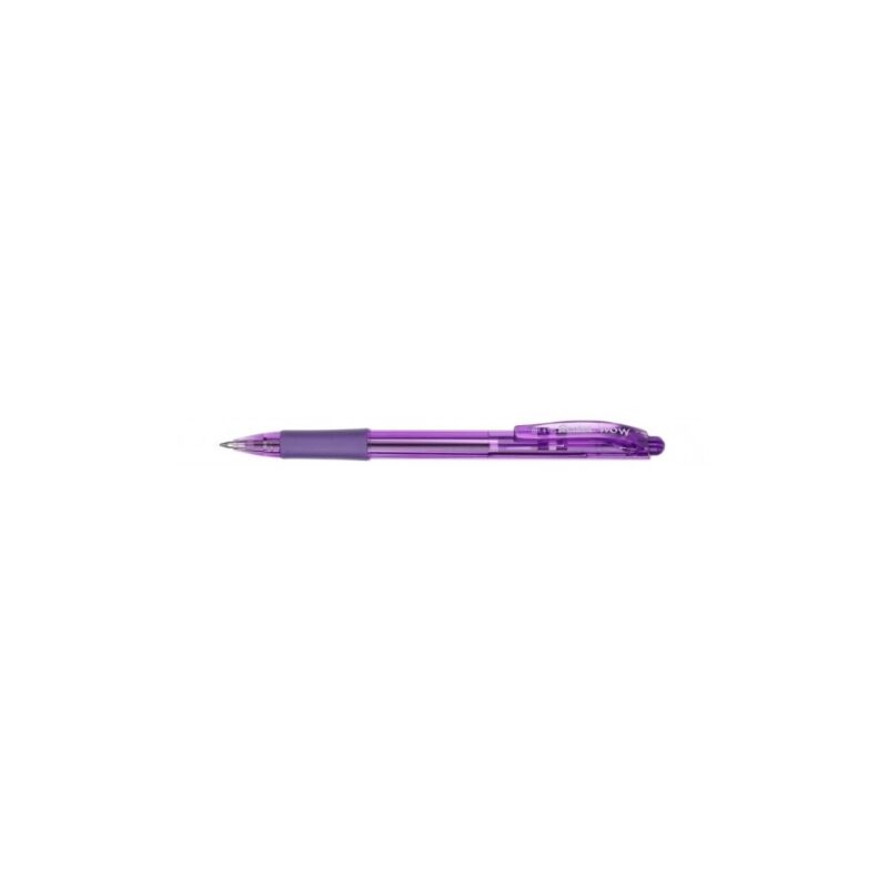 Golyóstoll nyomógombos 0,35mm, BK417-V Pentel Wow, írásszín lila