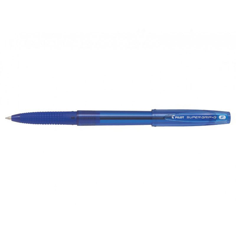 Golyóstoll 0,7 kupakos F Super Grip G Pilot, írásszín kék