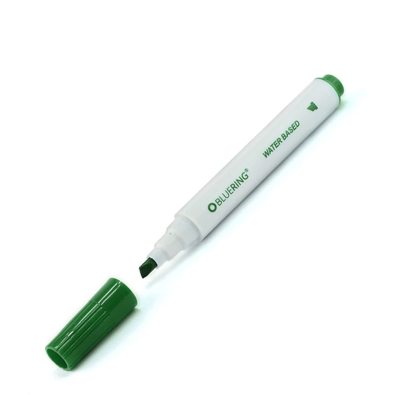 Flipchart marker rostirón vizes vágott végű 1-4mm, Bluering® zöld Flipchart marker rostirón vizes vágott végű 1-4mm, Bluering® zöld