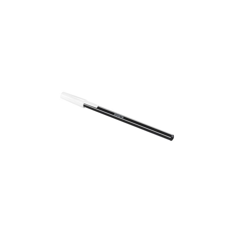 Golyóstoll 0,7mm, kupakos, Ico Signetta, írásszín fekete