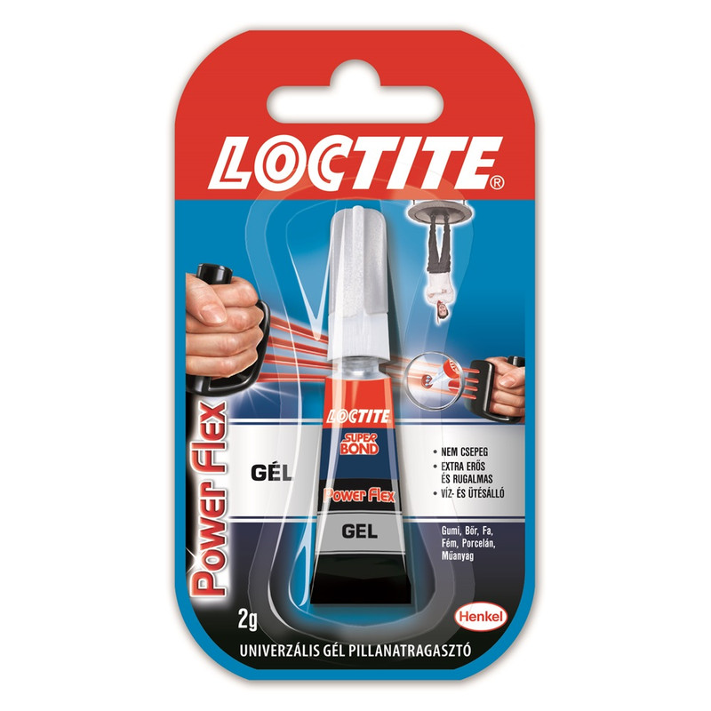 Pillanatragasztó 2g Loltite Super Bond Power Gél