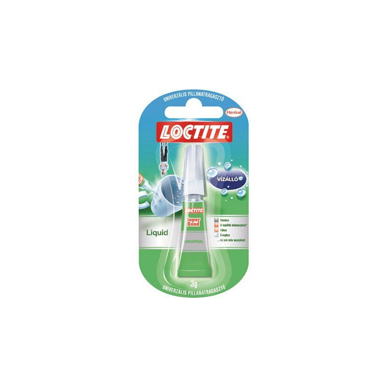 Pillanatragasztó Loctite Super Bond 3g