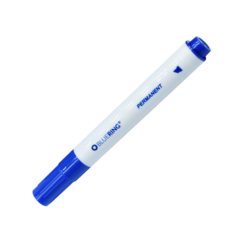 Alkoholos marker 1-4mm, vágott végű Bluering® kék Alkoholos marker 1-4mm, vágott végű Bluering® kék