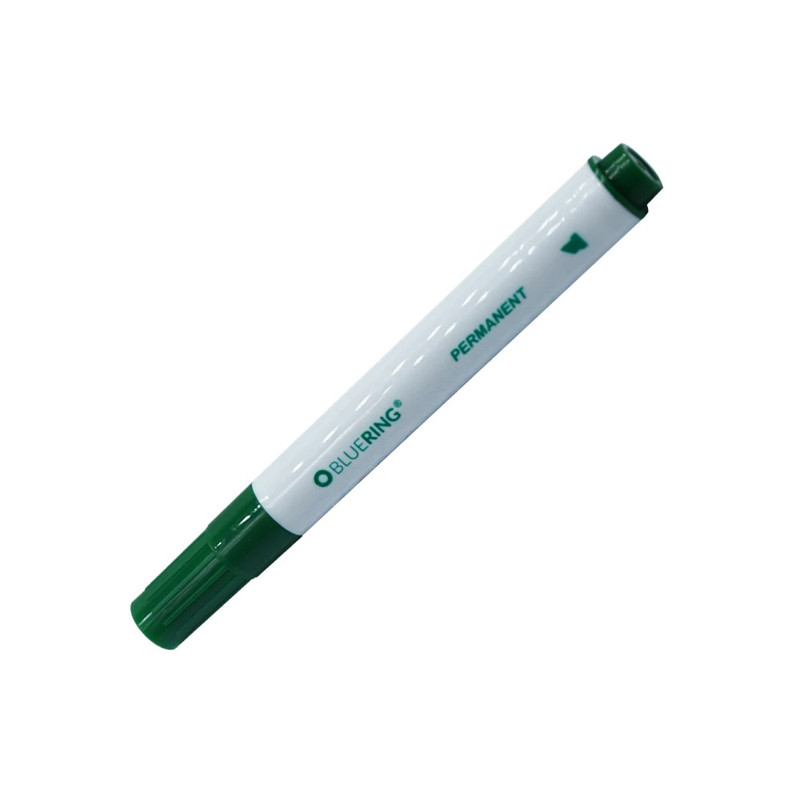 Alkoholos marker 1-4mm, vágott végű Bluering® zöld Alkoholos marker 1-4mm, vágott végű Bluering® zöld