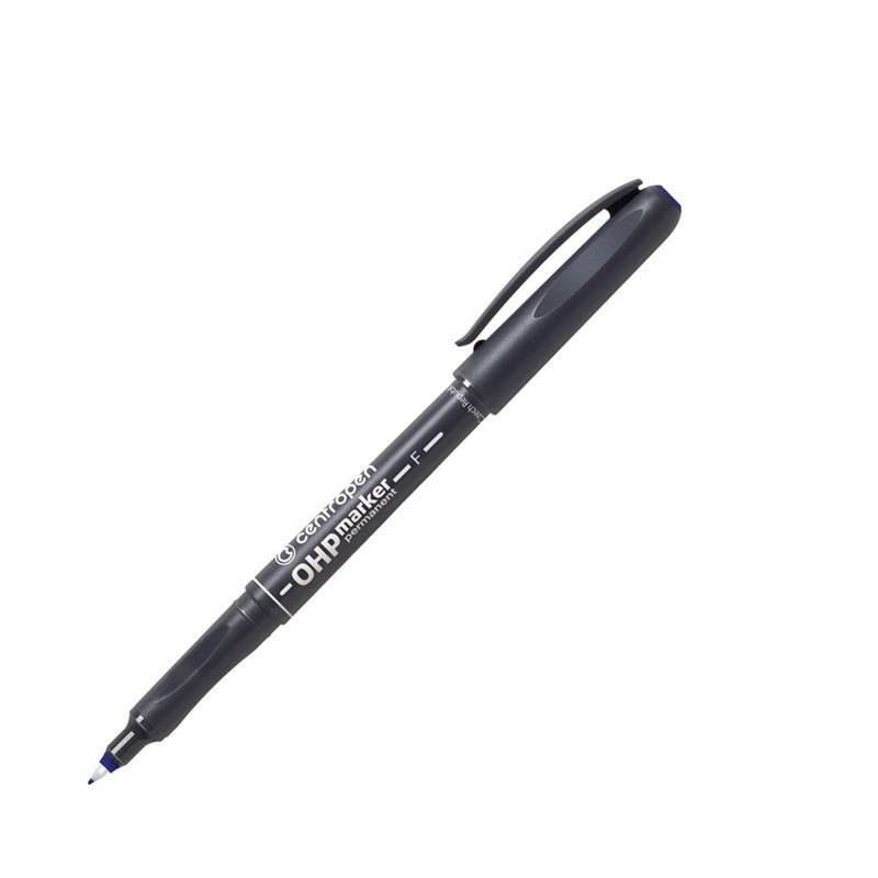 Permanent marker 0,6mm, F OHP Centropen 2636 kék