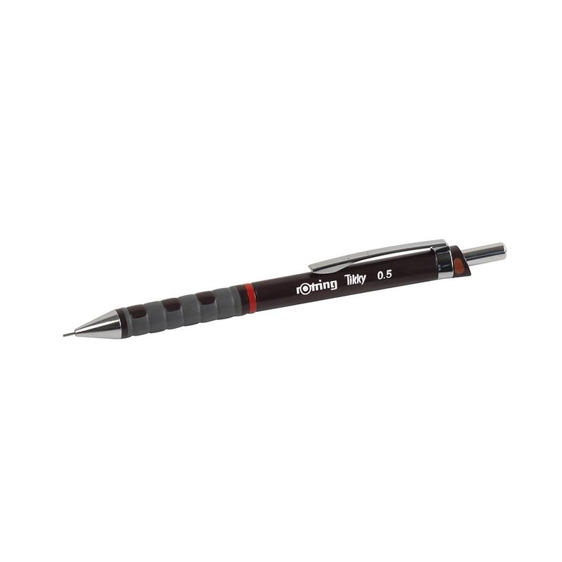 Nyomósírón 0,5mm, bordó test, Rotring Tikky