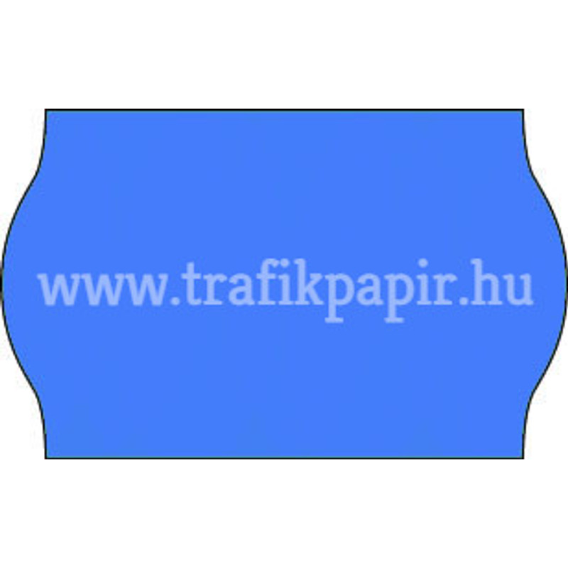 25x16 mm felirat nélküli MAGYAR árazógépszalag
