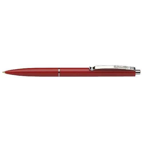 Golyóstoll Schneider K15 nyomógombos piros 0,5 mm